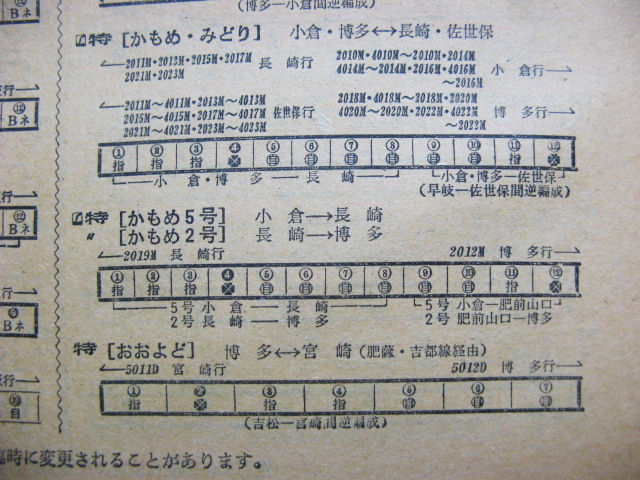 時刻表　1978/7 国鉄名 特価】 時刻表探求（1978年10月）｜hideki@鉄分多め