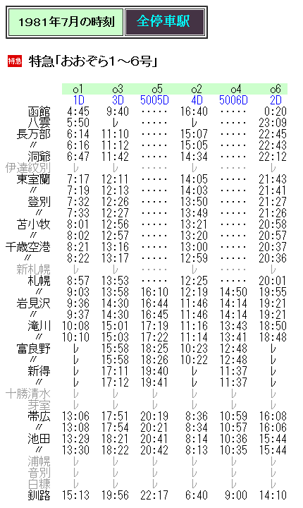 特急サボ　（表）オホーツク　（裏）おおぞら 特急サボ （表）オホーツク （裏）おおぞら