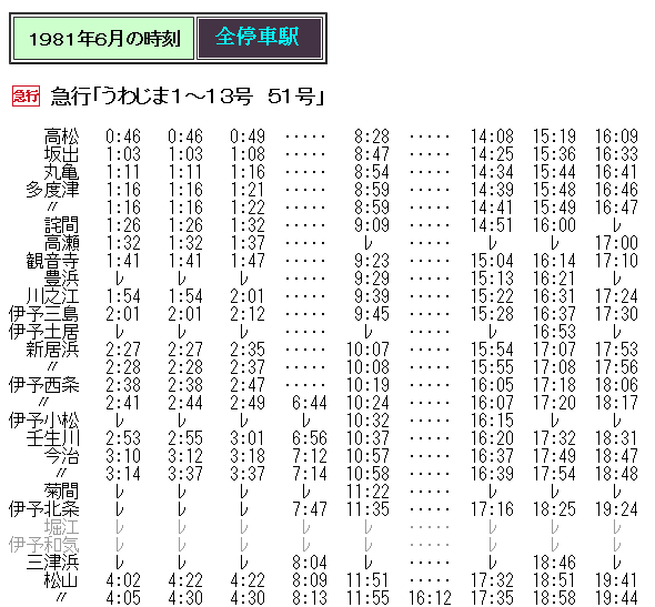 予讃線 単9688 宇和島→八幡浜 運転士時刻表 予讃線 単9688 宇和島→八幡浜 運転士時刻表 【公式通販】