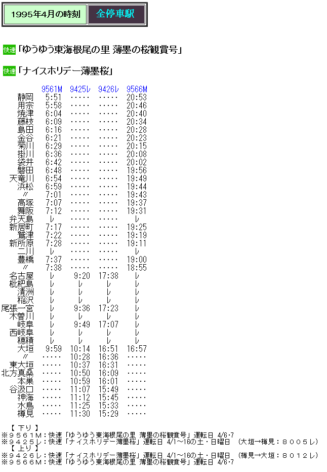 ☆ 名古屋は通過扱いとなっている快速の話 : Rail・Artブログ