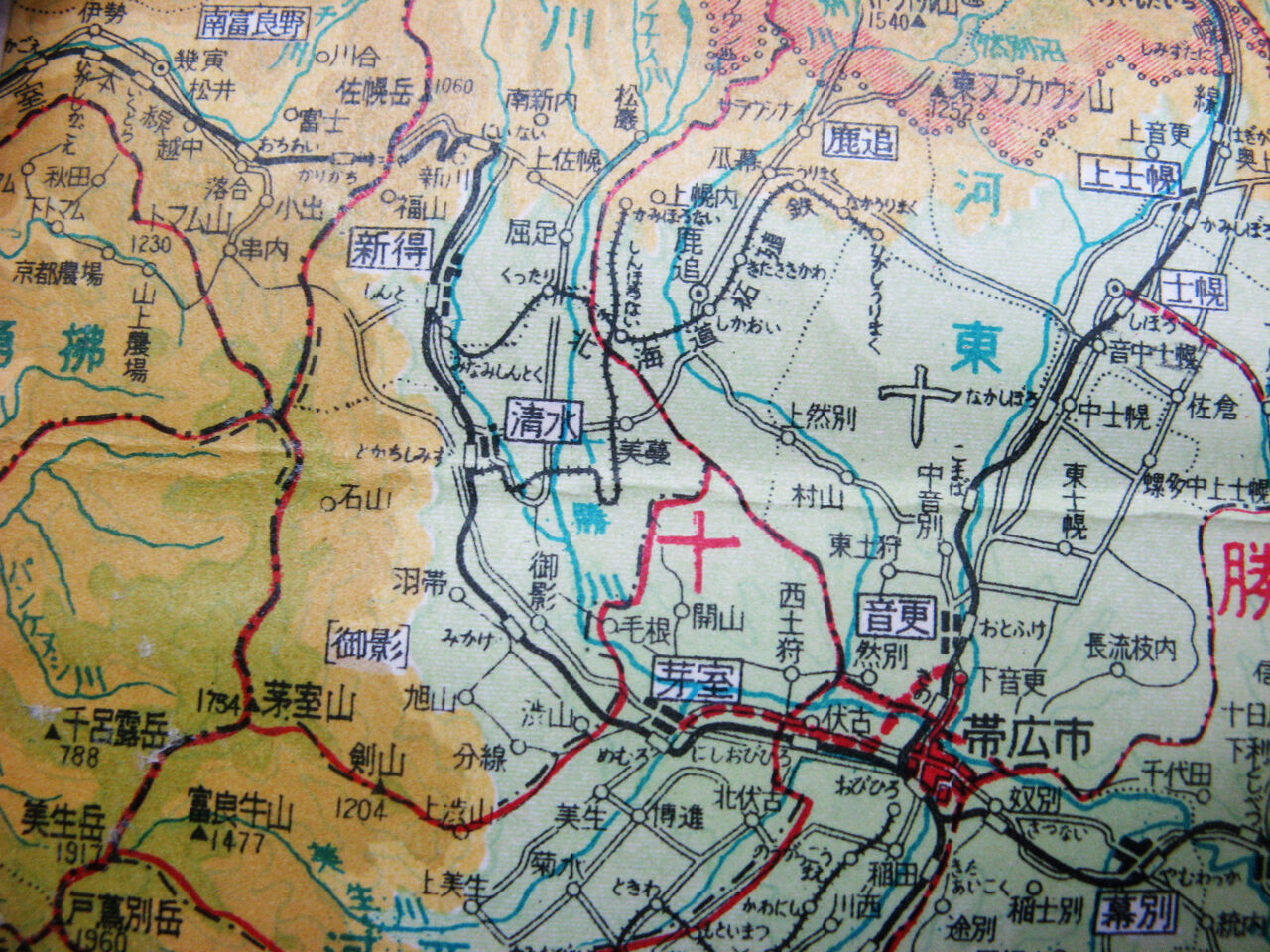 北海道拓殖鉄道(新得~上士幌)時刻変遷 : Rail・Artブログ 北海道拓殖鉄道(新得~上士幌)時刻変遷 : Rail・Artブログ