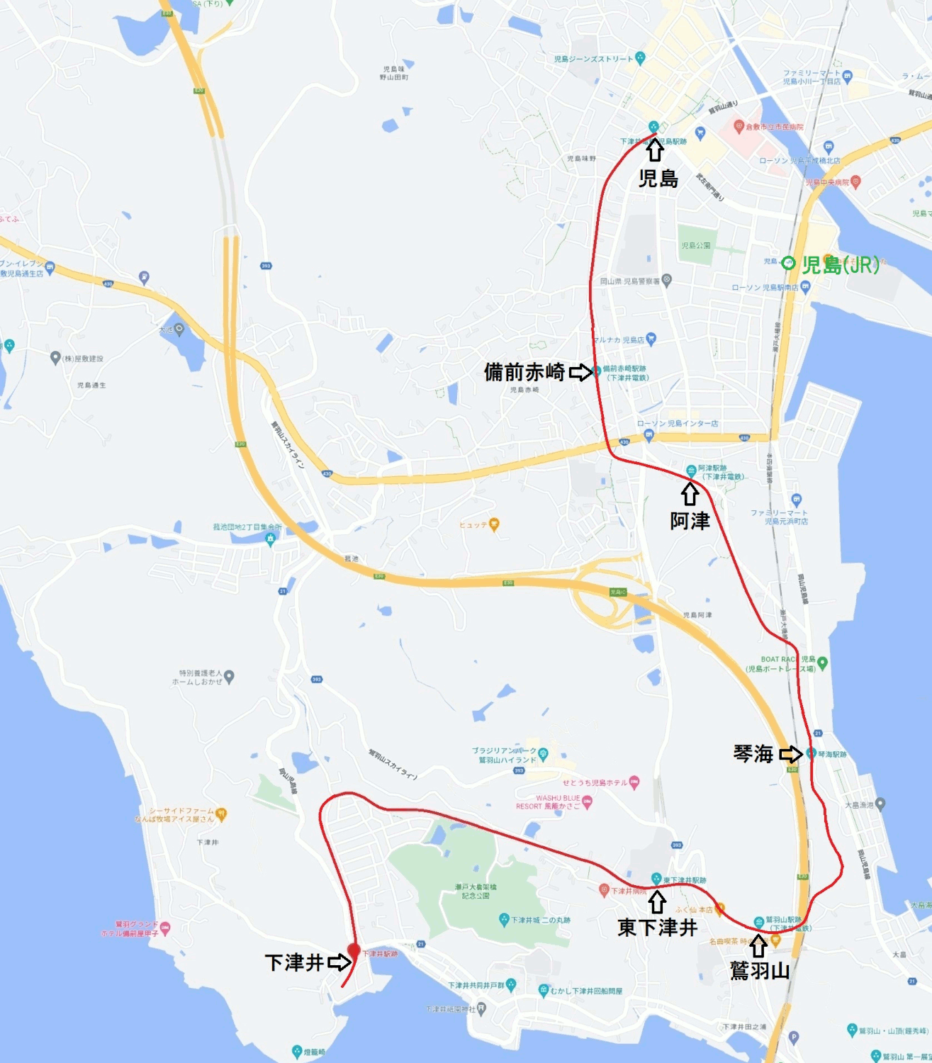 第245回：失われた鉄路 下津井電鉄のこと（その1） : Railway Photo