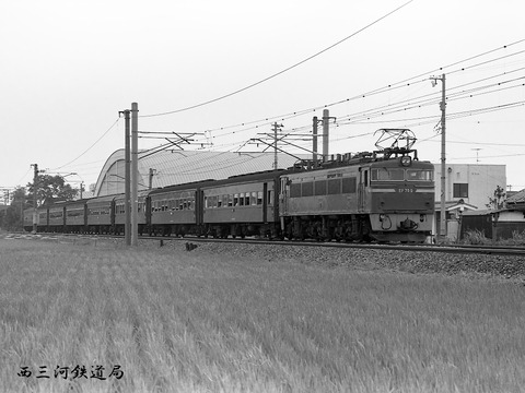 レトロ　出品者本人撮影 昭和60年前後　鉄道写真 　L版　約190枚 Kさん撮影：2009.6.27 横須賀線 レトロ横濱号 EL＋旧型客車＋EL