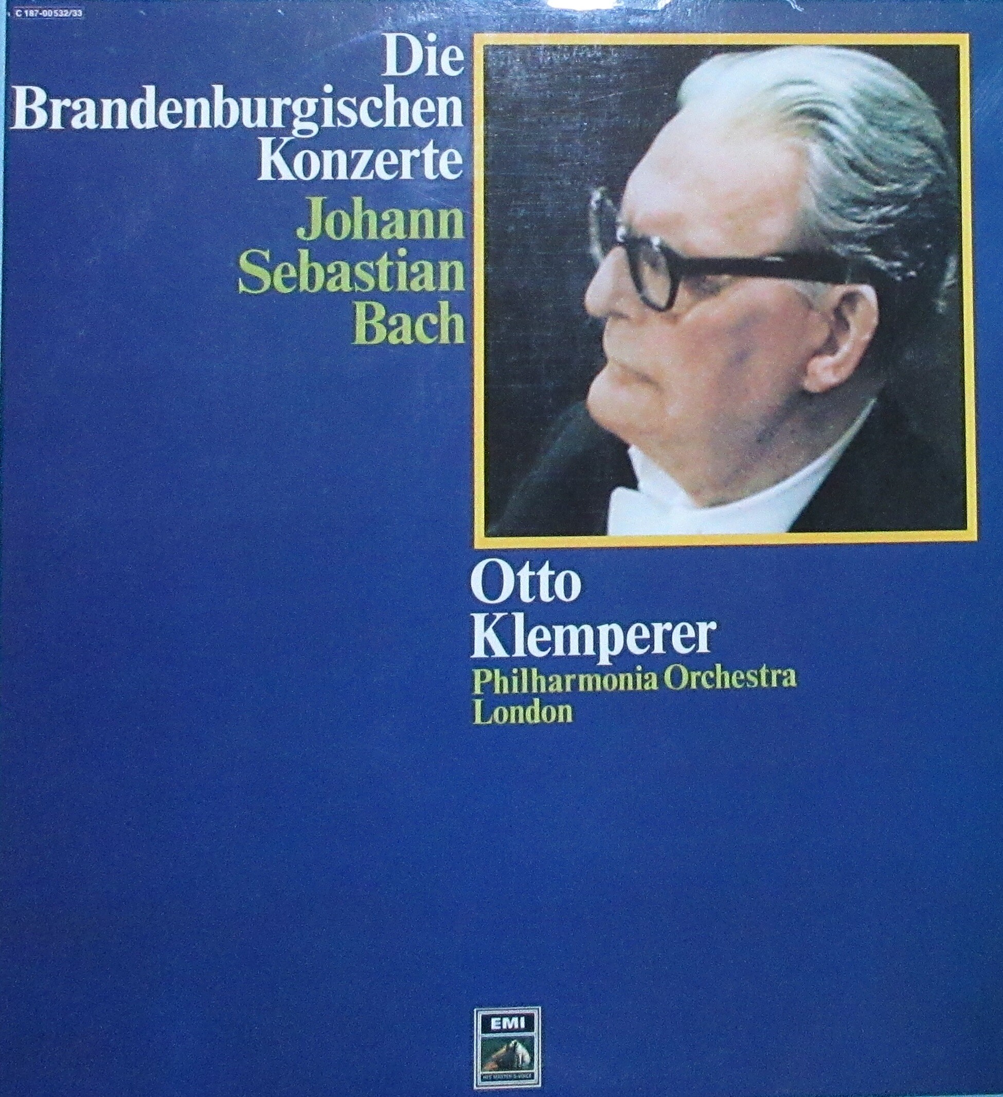 Klemper クレンペラー、POのブランデンブルク協奏曲のLP/1960年 - 新・今でもしぶとく聴いてます