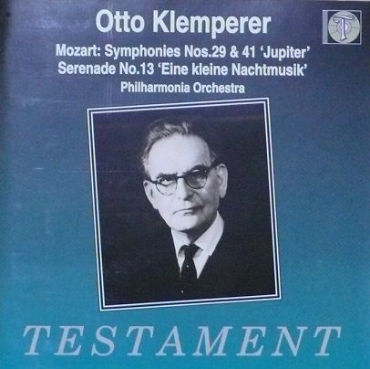 モーツァルト交響曲第29番 クレンペラー、PO/1954年 : 新・今