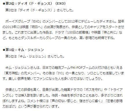 歌が上手い俳優5