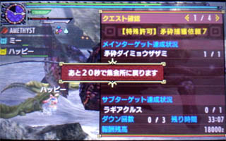 特殊許可 矛砕ダイミョウザザミ 雨天決行 In The New World