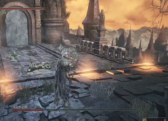 まったりダークソウル3プレイ日記 31 激突 竜狩りの鎧 ばすたーどそーど