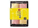 ミニもち食感ロール四本入り(苺とバナナ)
