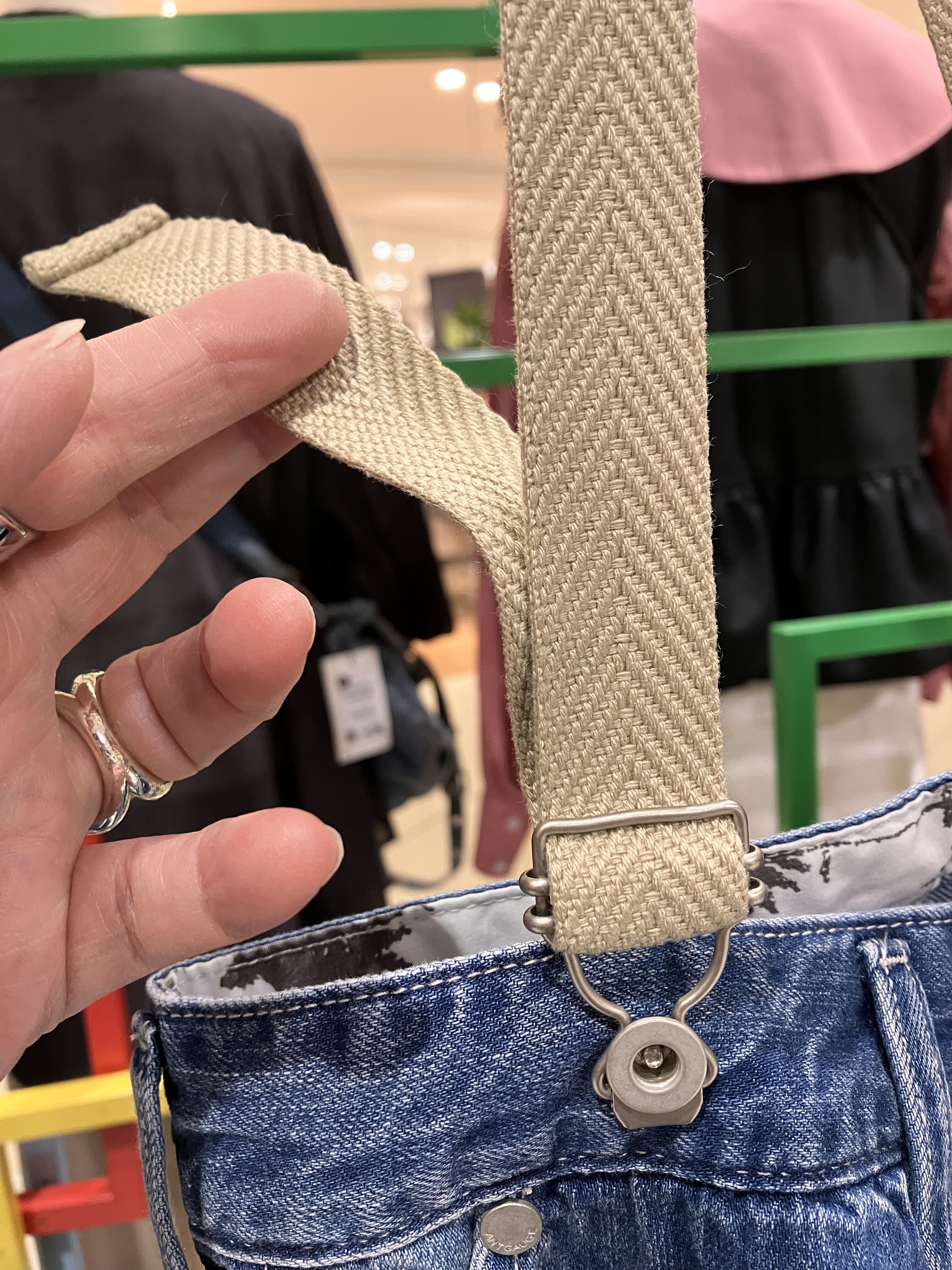 ANTGAUGE】サスペンダーワークデニムパンツ : CREAMのブログ