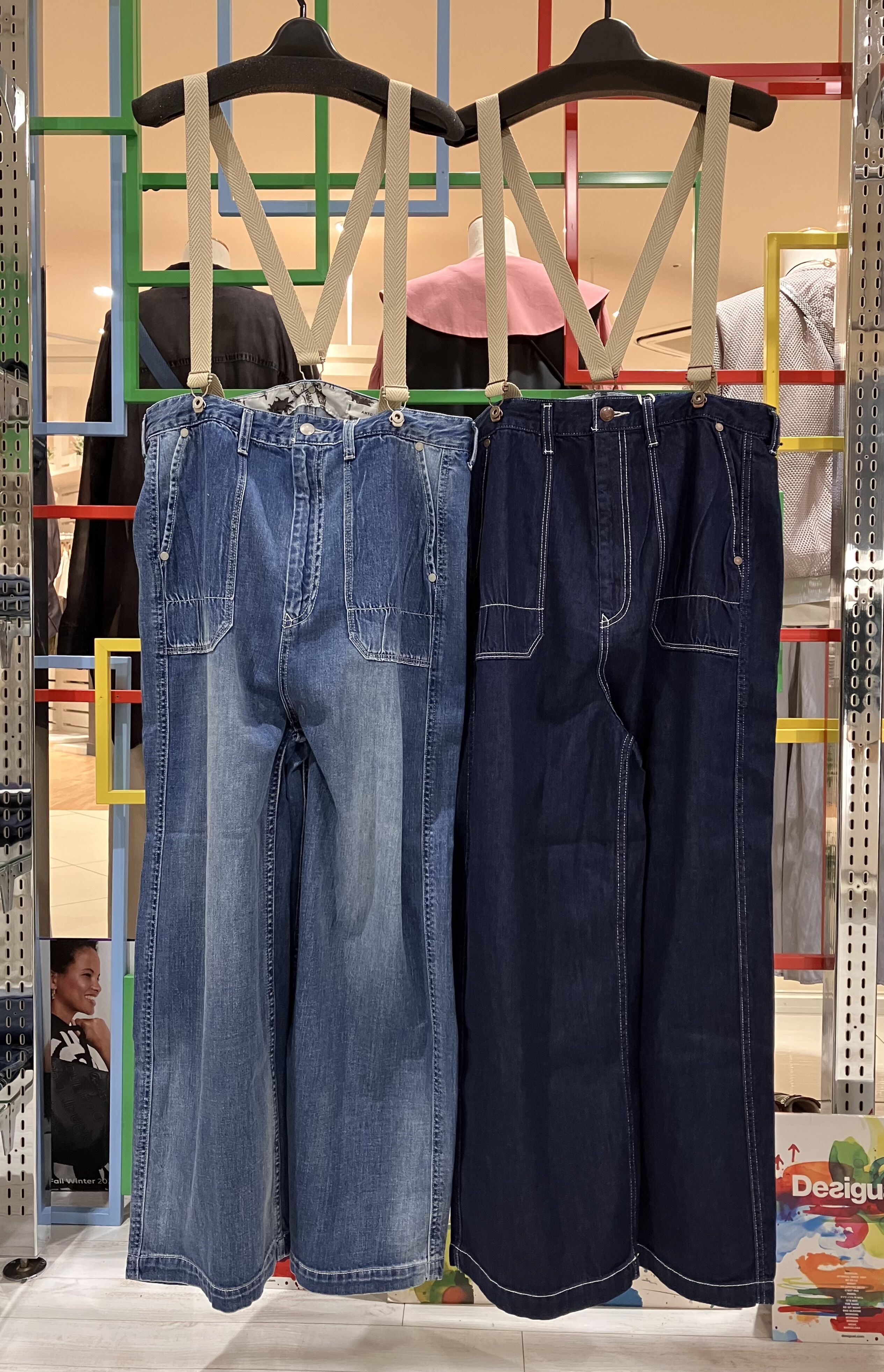 ANTGAUGE】サスペンダーワークデニムパンツ : CREAMのブログ