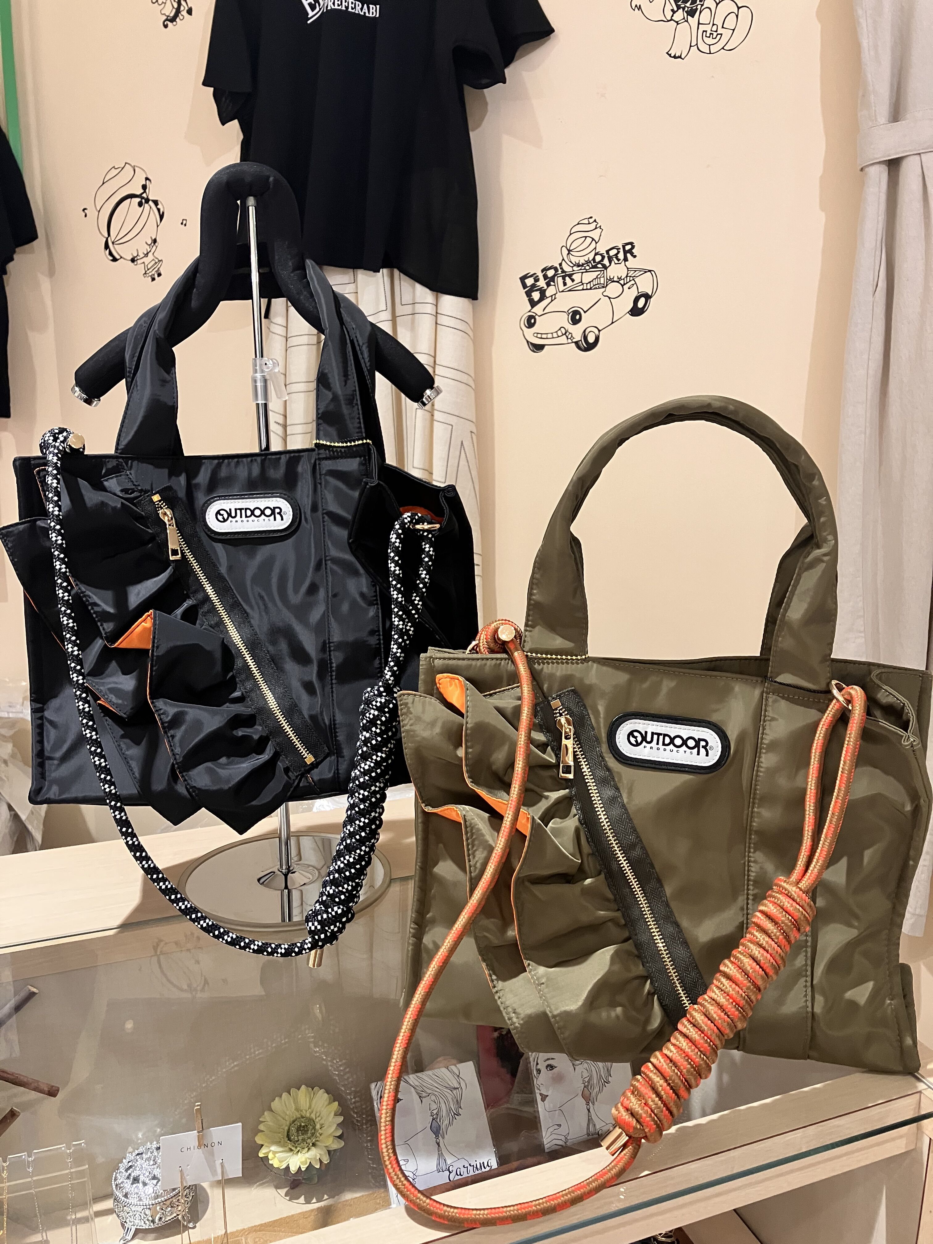 RISLEY×OUTDOORコラボバッグ第2弾！】フリルトートバッグ : CREAMのブログ