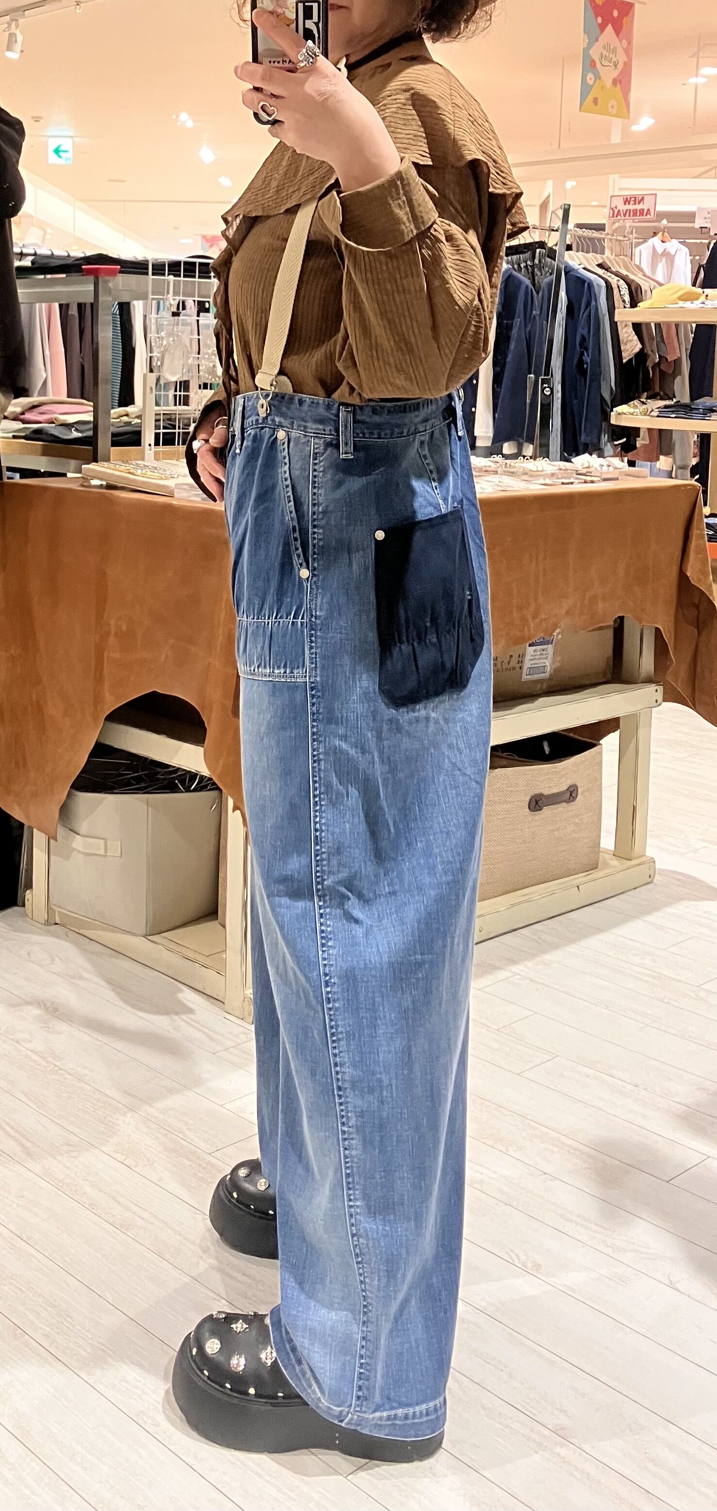 ANTGAUGE】サスペンダーワークデニムパンツ : CREAMのブログ