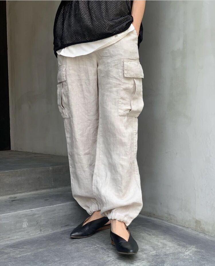 flamingo firm】リネン2wayカーゴパンツ紹介 : CREAMのブログ 