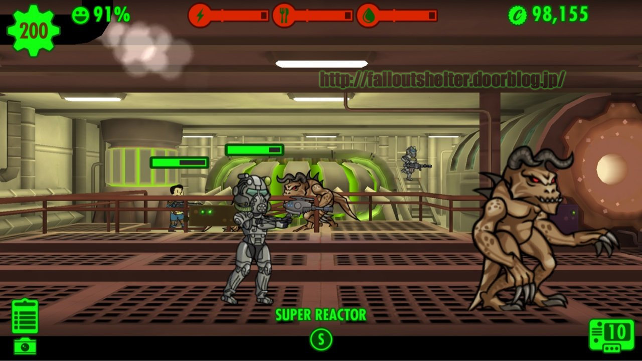DEATHCLAW ATTACK - デスクロー様襲撃対策 : Fallout Shelter 攻略まとめ