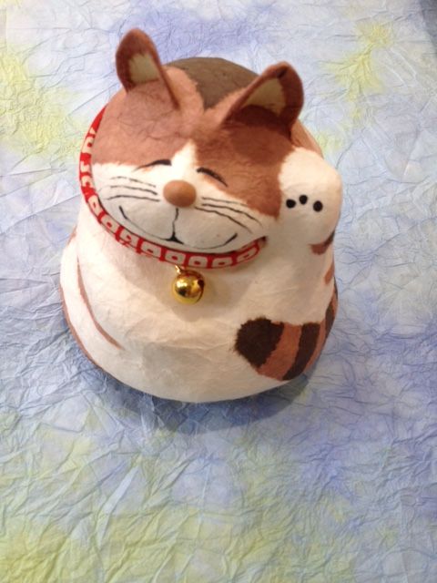かわいい手作り張り子 紙専門店 楽紙舘便り