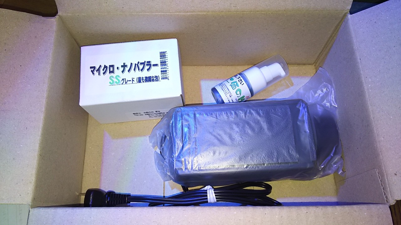 0 005mmの泡 マイクロナノバブラー 楽して海水魚16 0 005mmの泡 マイクロナノバブラー 楽して海水魚16