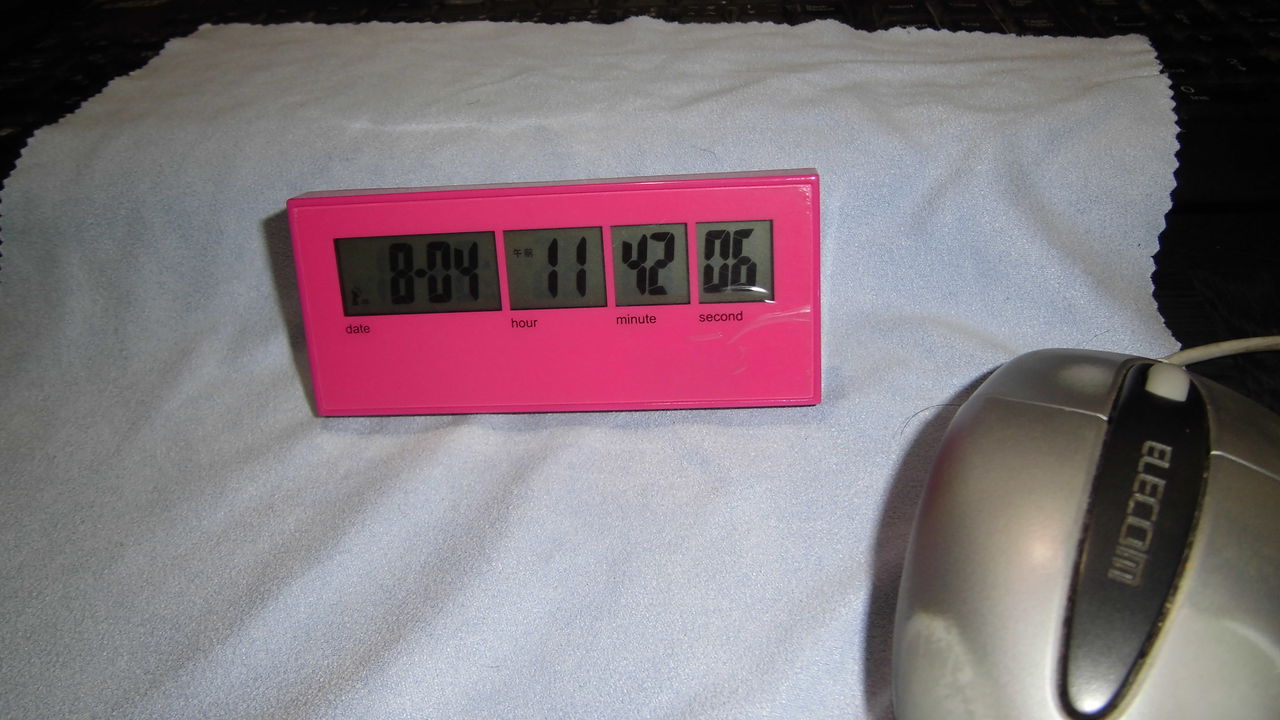 Seiji電波時計をゲットだぜい 舞 呉香