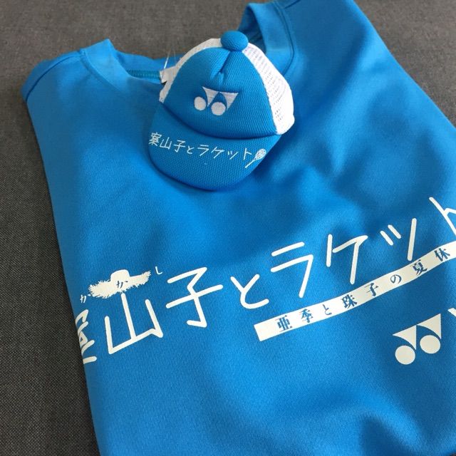 案山子とラケット 記念限定グッズ入荷です テニスショップラリーのブログ