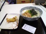 丸亀製麺の山かけ刻みぶっかけうどん(大)とかしわ天