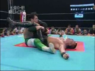 白黒つける。再戦の時を見たかった三沢vs蝶野戦