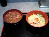 もつ煮込みつけ麺