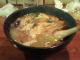 きのこあんかけラーメン