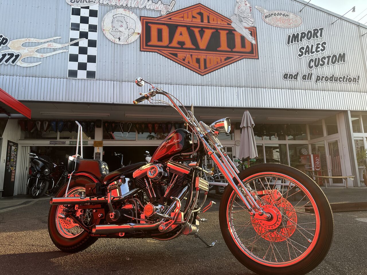 FXS 車・バイク・自転車 ハーレー RAMBUTAN キンクイシート 合皮 4速