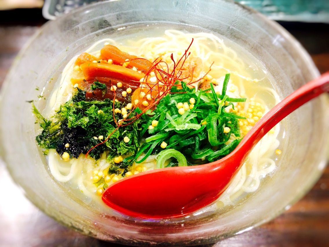 麺 密くろ 冷やし梅塩中華 宮城ラーメンカンパニー 麺 密くろ 冷やし梅塩中華 宮城ラーメンカンパニー