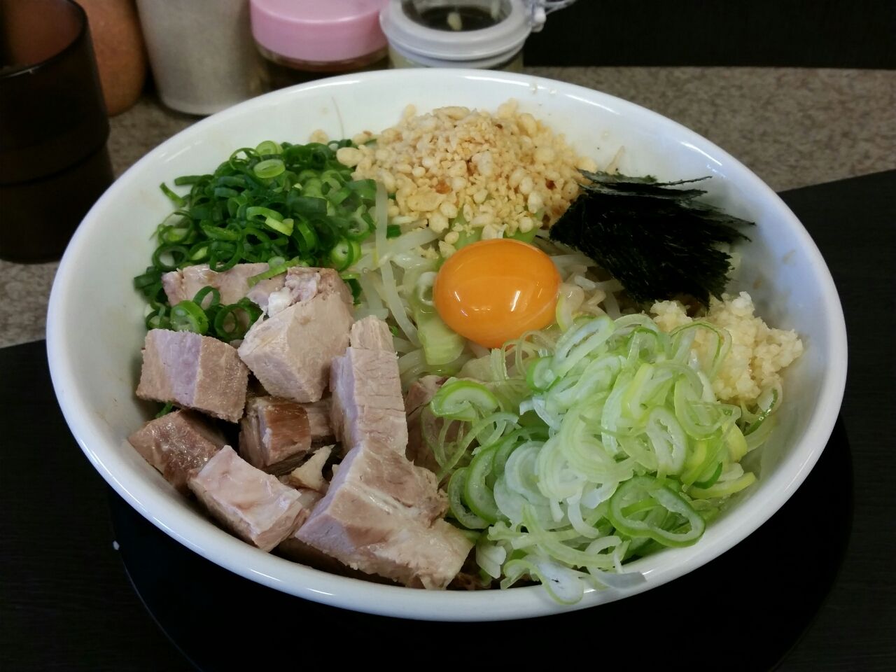 鬼首 豚の汁なし 宮城ラーメンカンパニー 鬼首 豚の汁なし 宮城ラーメンカンパニー