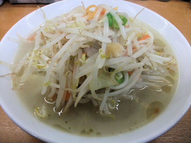 2012年60杯目 富白@仲御徒町(東京都台東区) 鶏ぶた塩タンメン : 月見草 