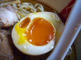 自作ラーメン祭り 拉麺志士編:あごの香る鶏醤油ラーメン:玉子