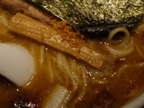 麺屋武蔵鷹虎:メンマと魚粉