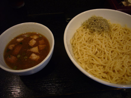 まるきゅうらあめん:塩のつけめん