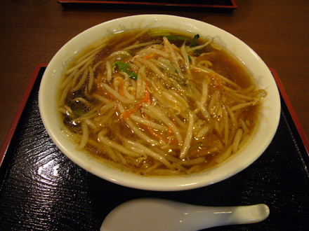 春日:サンマー麺・小写真