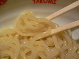 麺や 多久味:麺アップ