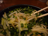 黄昏:野菜アップ