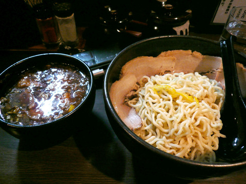 とらのこ:ゆず胡椒つけ麺