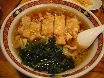 揚州商人(8):排骨麺
