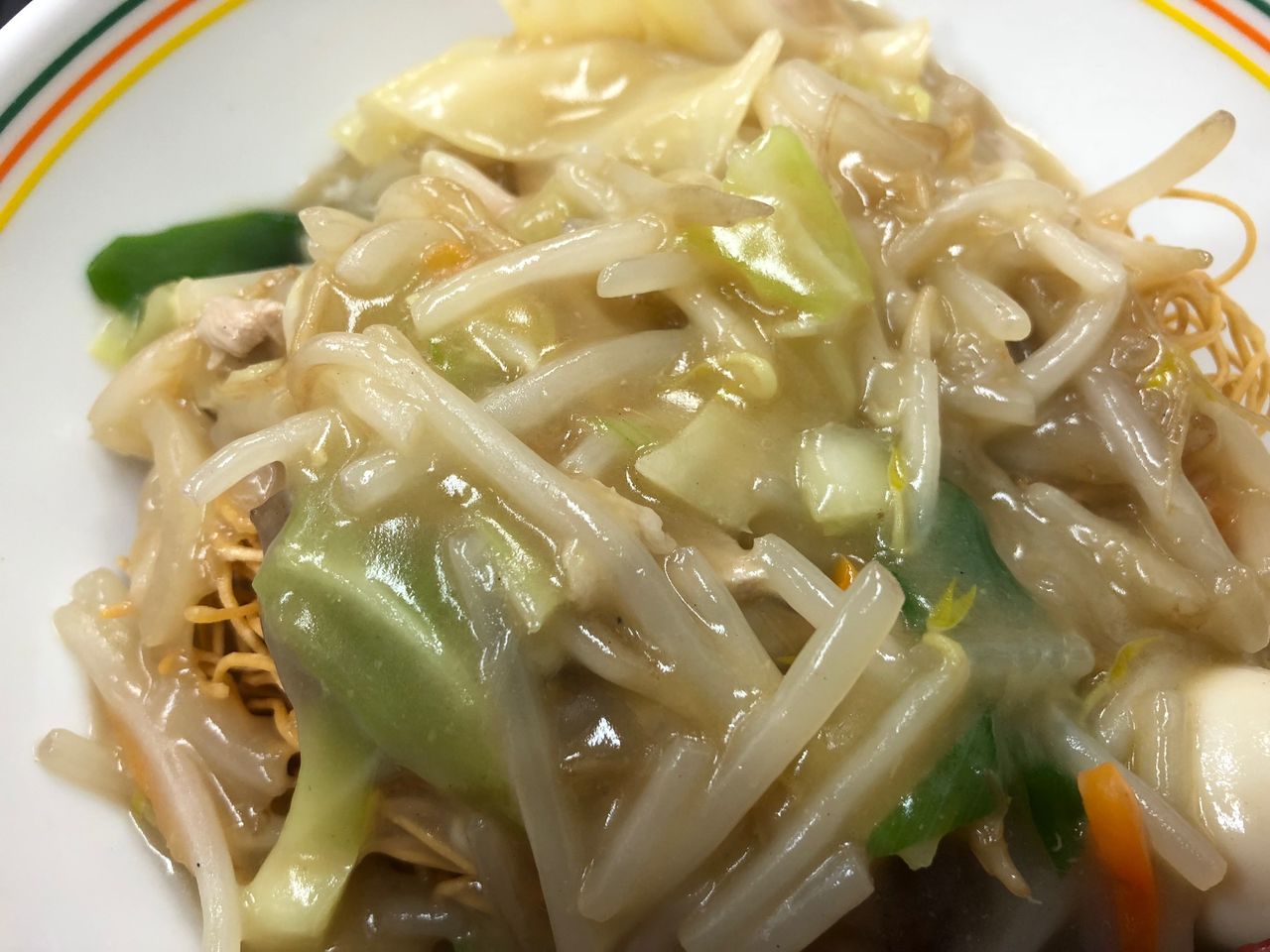 王将皿うどん 小を頼んでも満足の量 ラーメンおっさんブログ 王将皿うどん 小を頼んでも満足の量 ラーメンおっさんブログ