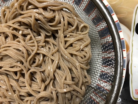 信州粗挽き生そば3