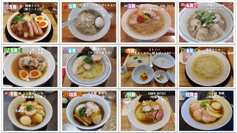 2023年間ラーメン