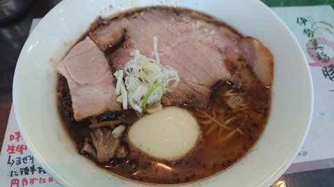 20180810_焦がし鮎塩らぁ麺(試作)