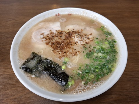玉名ラーメン 桃苑【初】（熊本県/玉名市）