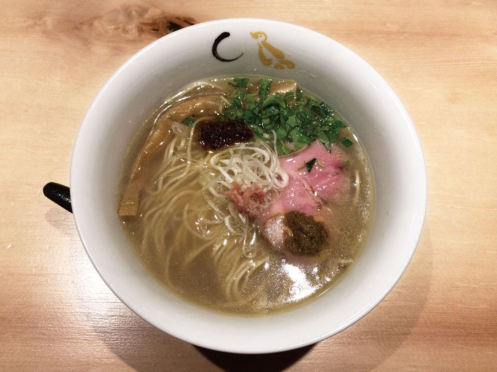 SOBA HOUSE 金色不如帰＠新宿御苑前 ／ 真鯛と蛤の塩そば