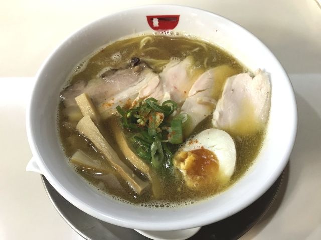 ラーメン モリン / まろやか煮干しラーメン ～ モリン＆ひばり 一夜限りのアバンチュール @滋賀県大津市島ノ関