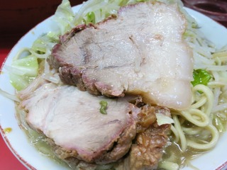 ラーメン二郎三田本店20141129肉