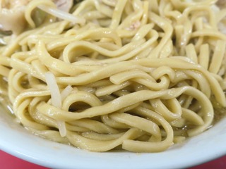 ラーメン二郎神田神保町店20180310麺