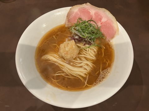 RAMEN KAIBUTSU【桜木町】ガーリックシュリンプラーメン : zubatto の