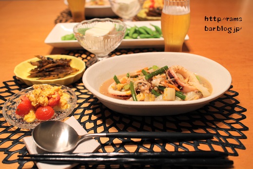 ストウブで 白菜 イカ アサリの旨煮 の献立 Ram S Bar Powered By ライブドアブログ